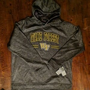Colosseum Gray Wake Forest Hoodie